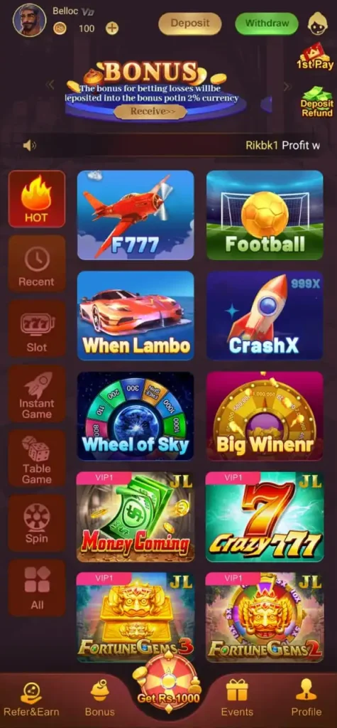 Slot Master Game